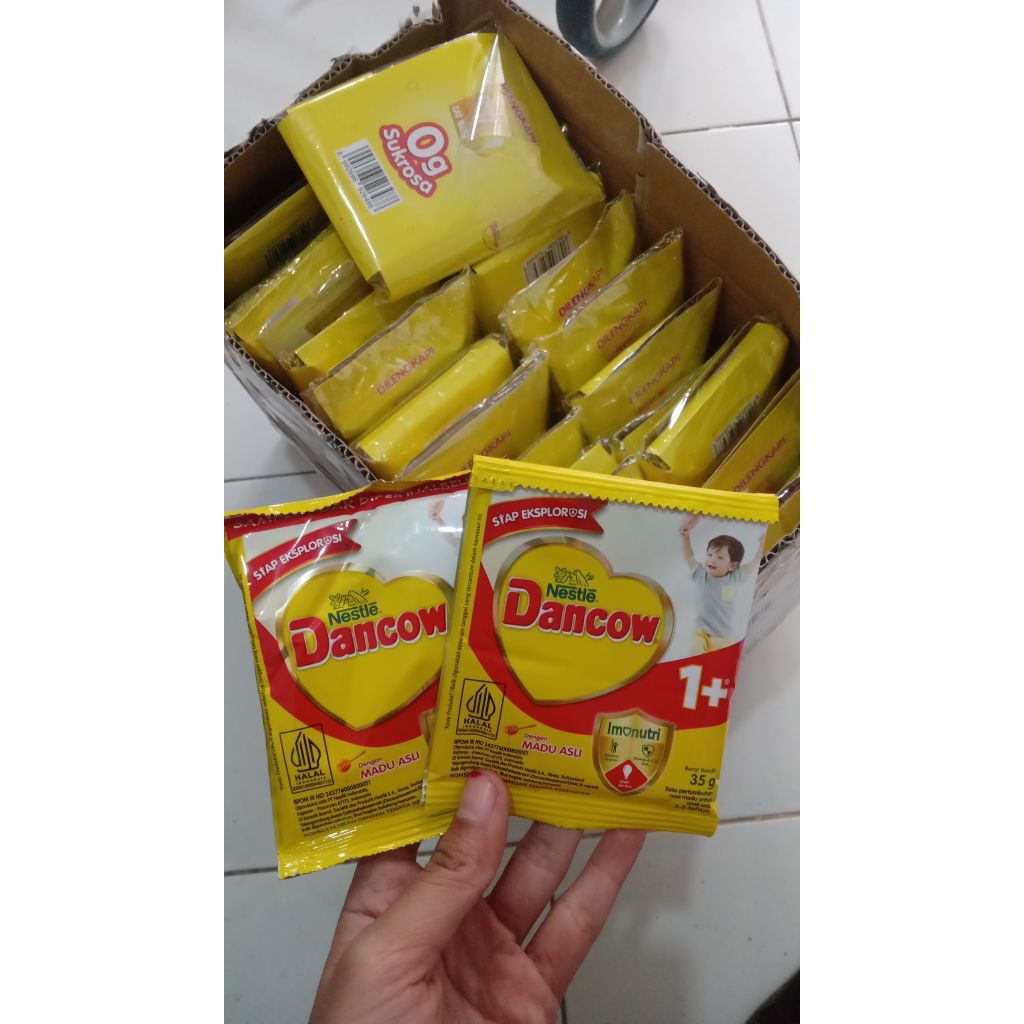 

TERMURAH Dancow 1+ 350gr 1 RENCENG (10x35gr)