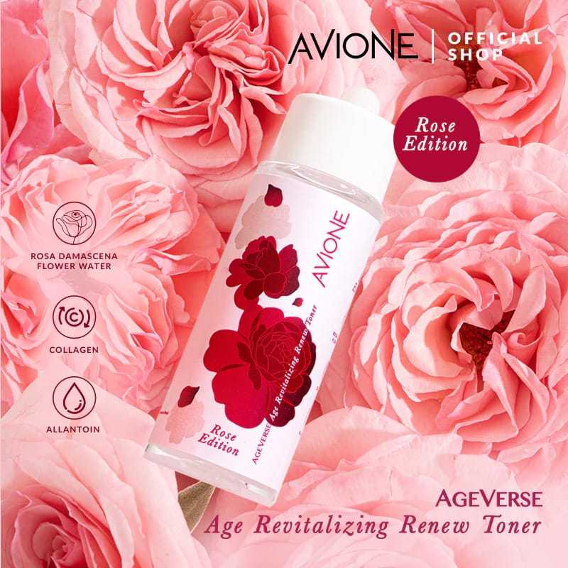 Avione Ageverse Avione Toner Rose Revitalizing Renew Toner