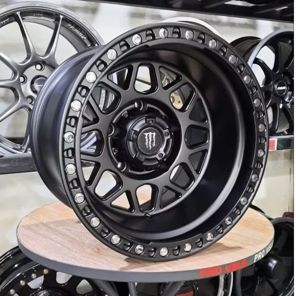Velg Mobil Offroad Ring 15 Lebar 10 PCD 5×139.7 Monster Offroad Racing Wheel Brave 1668