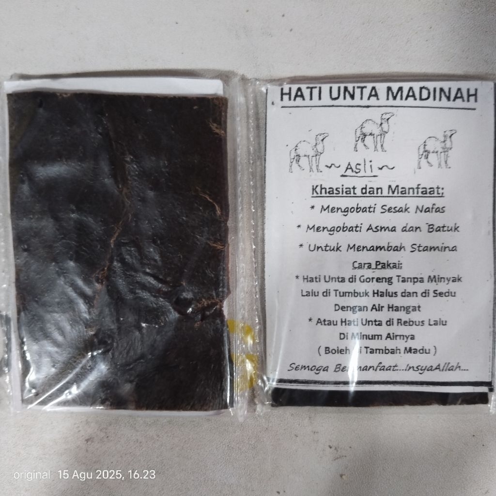 

Hati Unta Onta Saudi Arabia Original