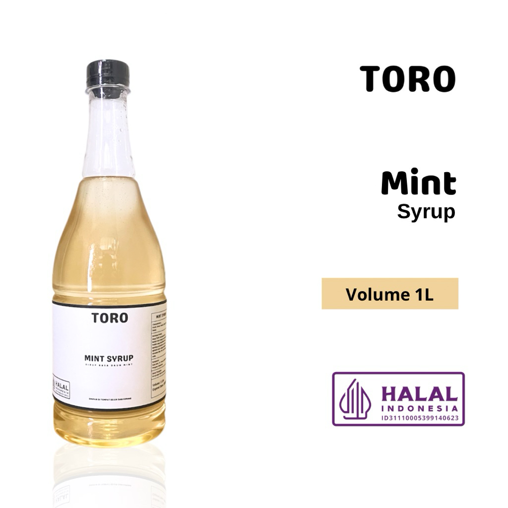 

Mint Syrup 1L / Sirup Rasa Daun Mint 1000ml
