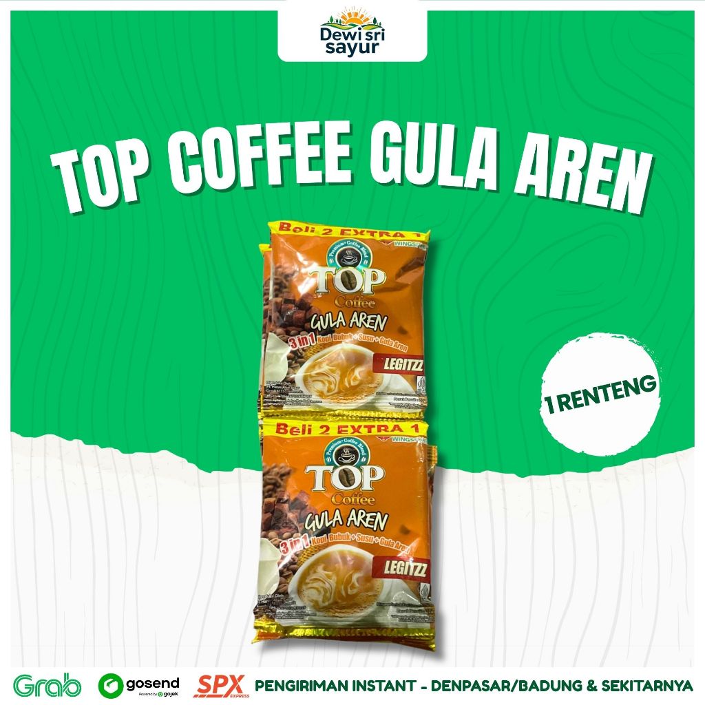 

Top Coffee Gula Aren 1 renteng – Dewi Sri Sayur