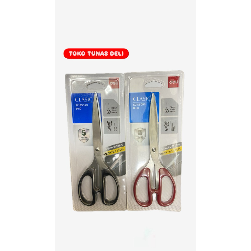 

DELI Gunting besar E6010 “, Stainless Steel