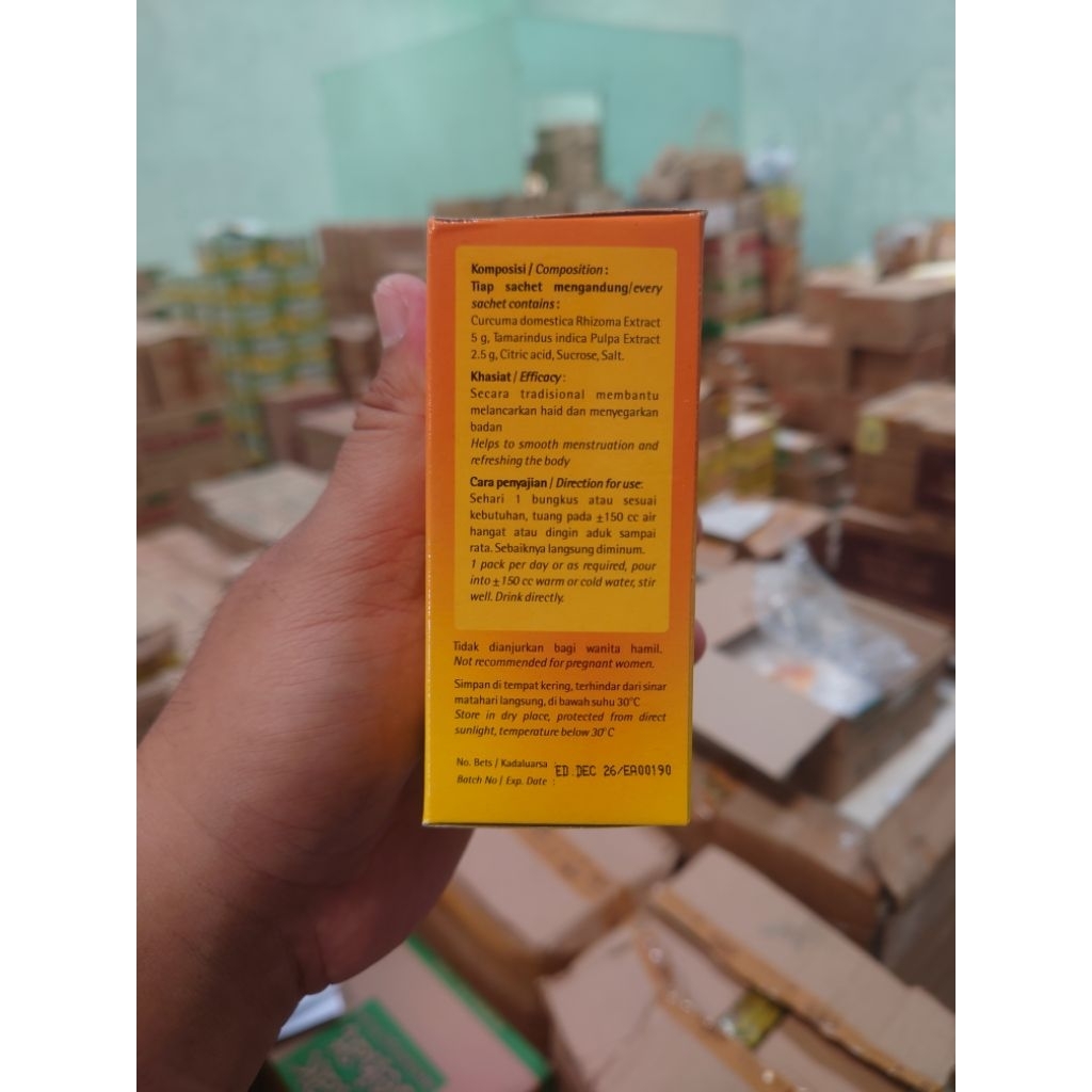 

Kunyit Asam Serbuk SidoMuncul