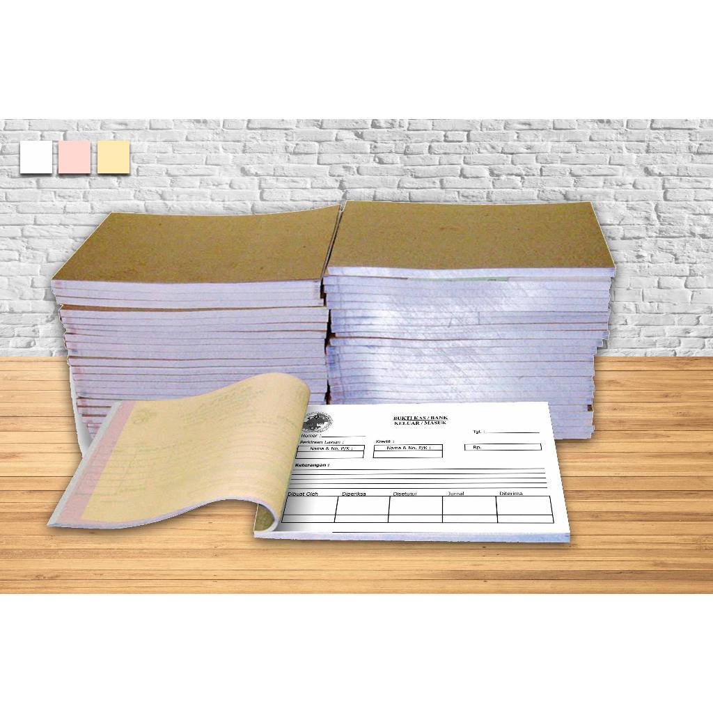 

Cetak Nota 3 ply 1/2/3 warna 1/2 polio Kertas NCR / KARBON Minimal Pemesanan 20 Buku
