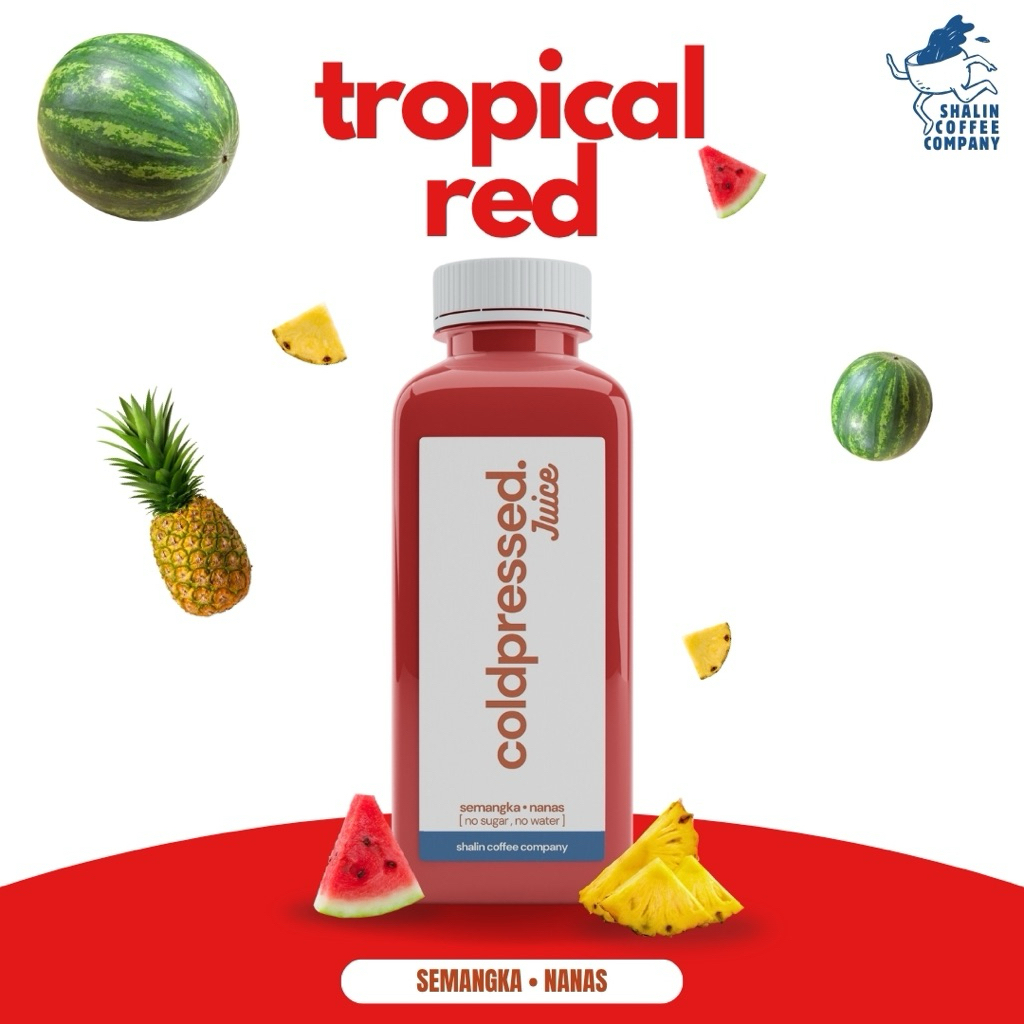 

Cold Pressed Juice Tropical Red