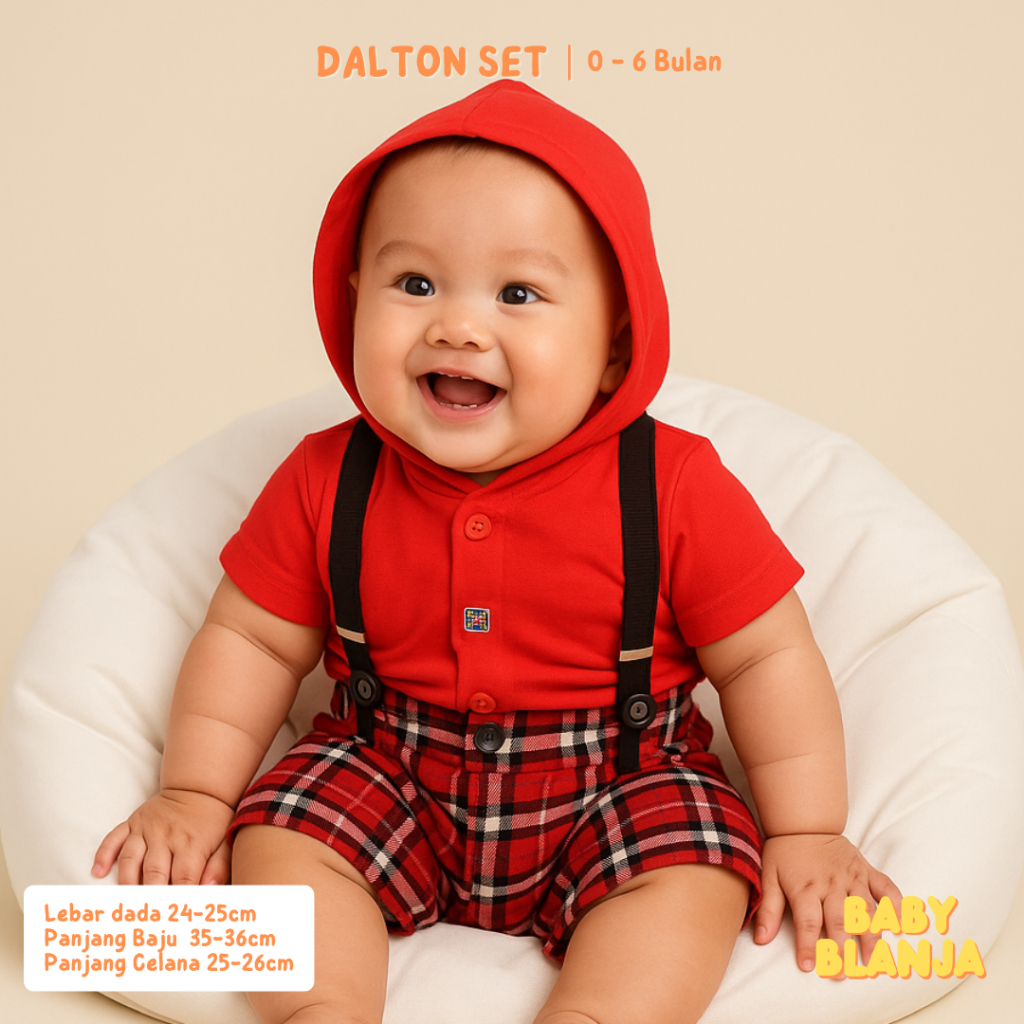 Baju Bayi Laki Laki 0 6 Bulan Zayn Set