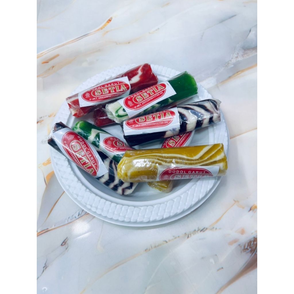 

Dodol Garut Zebra varian rasa