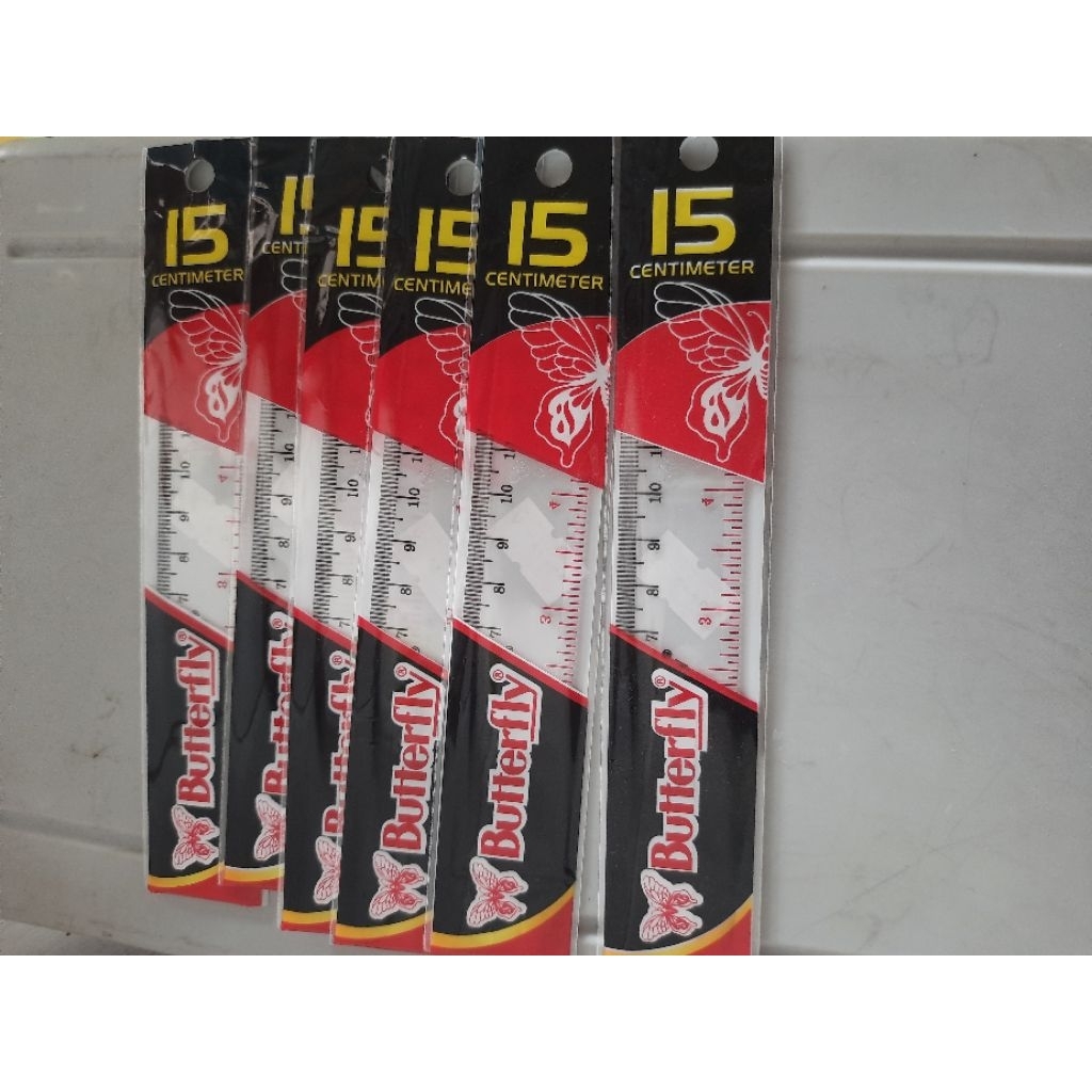 

Penggaris 15 cm Butterfly