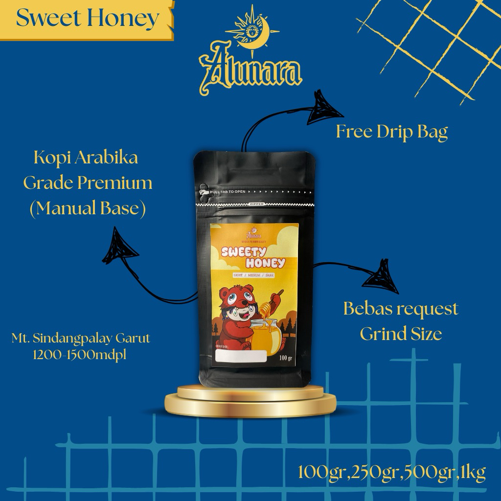 

SWEETY HONEY ALUNARA FULL ARABIKA MANUAL BASE|ARABIKA PREMIUM