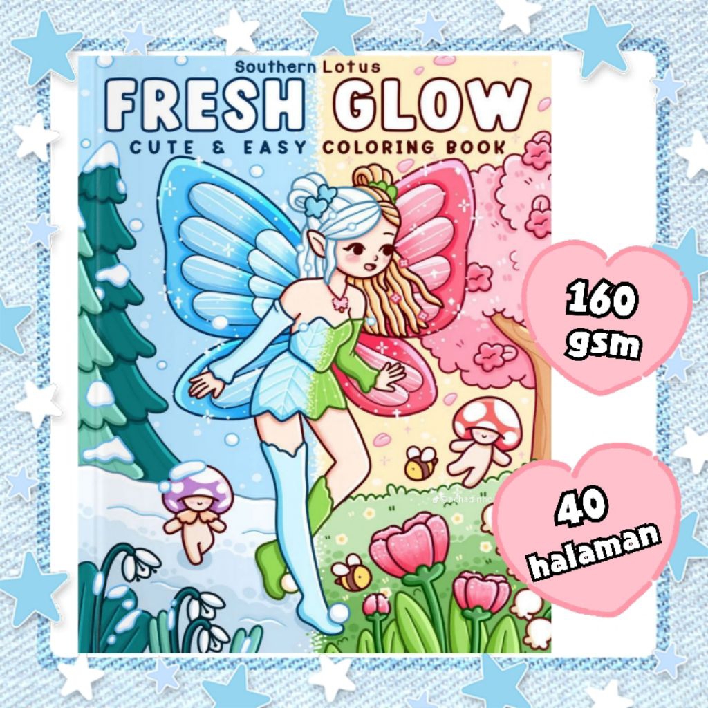 Fresh Glow Colouring Book SL