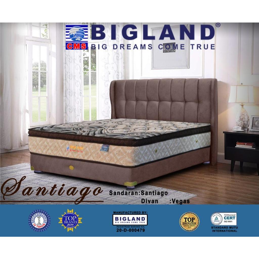 Kasur Springbed Bigland Santiago | Kasur Bigland | Matras Empuk Murah - Matras Aja, 160x200