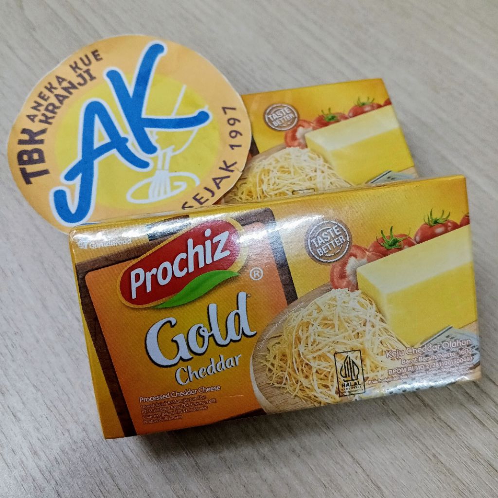 

Prochiz Gold 160GR Keju Prochiz Kemasan Kecil 160gr