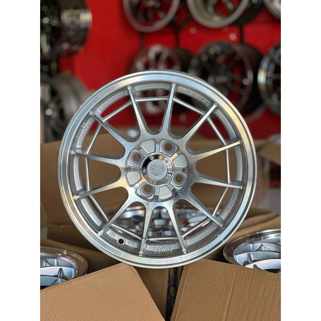 Velg Enkei Spider R15 Lebar 6,5 Kondisi Baru