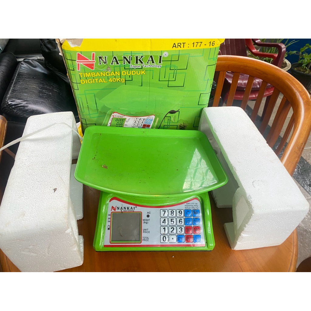 Timbangan Duduk Digital 40KG NANKAI / Timbangan ACS DIGITAL NANKAI 40 KG