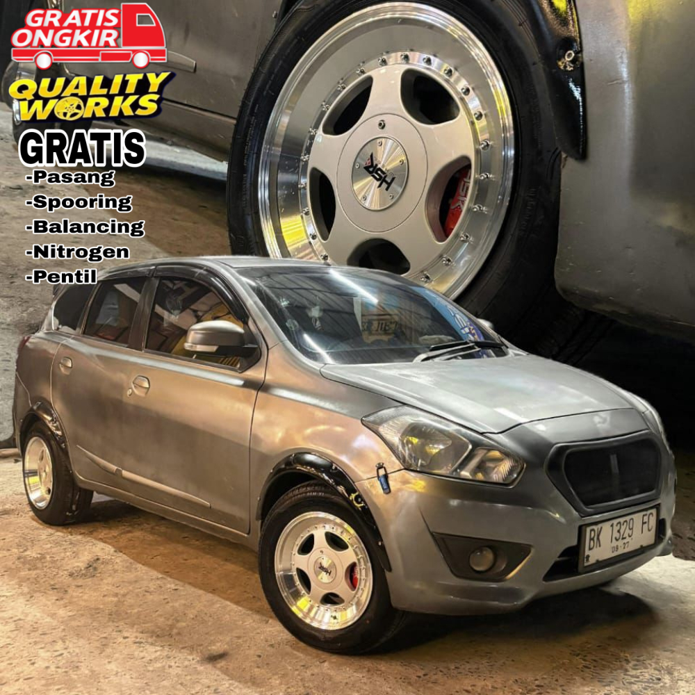 Velg Celong Ring 15 Mobil Datsun Avanza Vios, Velg Racing R15 HSR Wheel Perugia