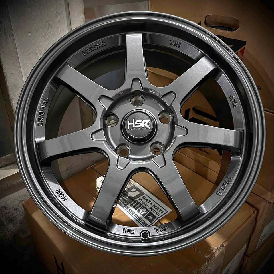 Velg Ring 17 Mobil HRV Xpander Ertiga, Velg Mobil Racing R17 HSR Wheel TJH