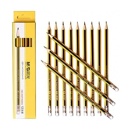 

M&G High-Quality Wood Pencil HB with Eraser AWP30871