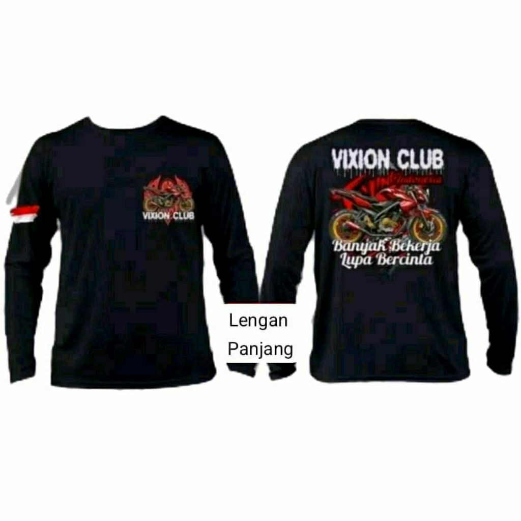 KAOS LENGAN PANJANG VIXION CLUB