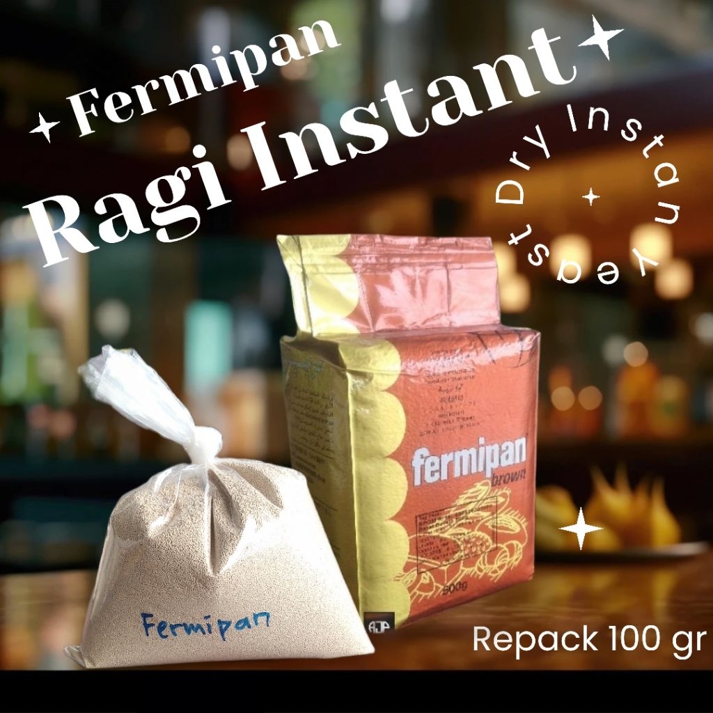 

FERMIPAN Ragi Instant / IDY / Instant Dry Yeast | Repack 100 gr