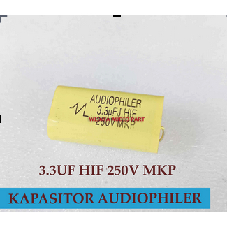 KAPASITOR AUDIOPHILER 3.3UF 250V CAPASITOR AUDIOPHILER 3.3UF 250V MKP AUDIOPHILER 3.3UF 250V