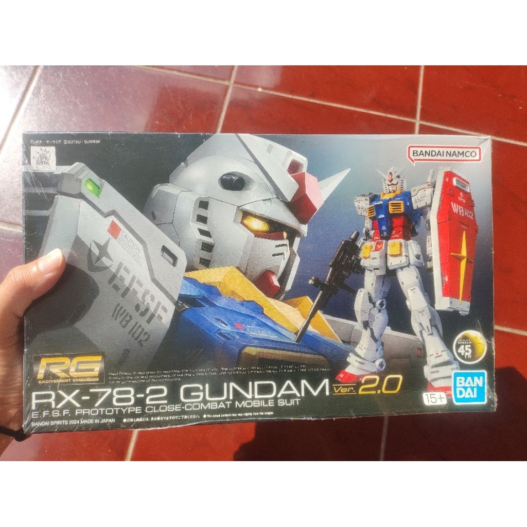 SEGEL BANDAI RG RX-78-2 Gundam RX-78
