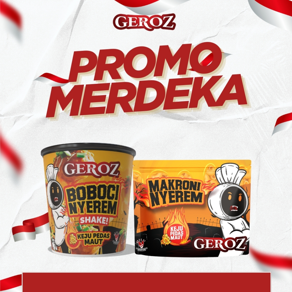 

Geroz - Paket Duet Maut Keju - Boboci - Makaroni Nyerem