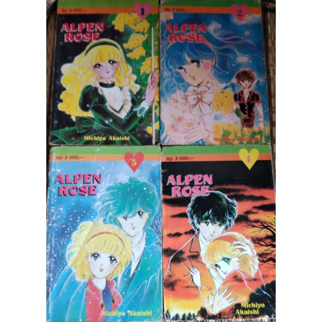 komik alpen rose 1-9 tamat
