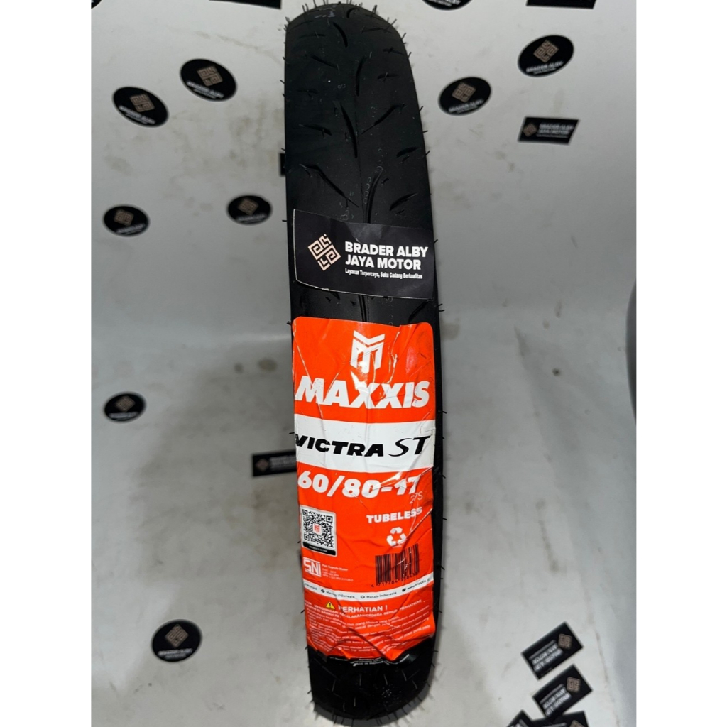 BAJM TASIK – [100% ORIGINAL] Ban Luar Maxxis Victra ST 60/80-17 Tubeless