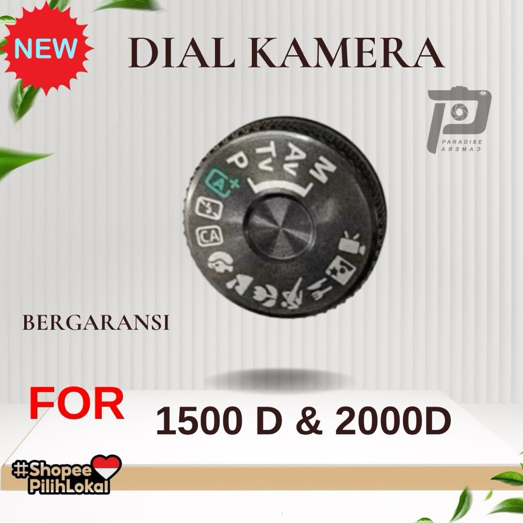 Dial Mode Kamera 1500D Dan 2000D New Garansi