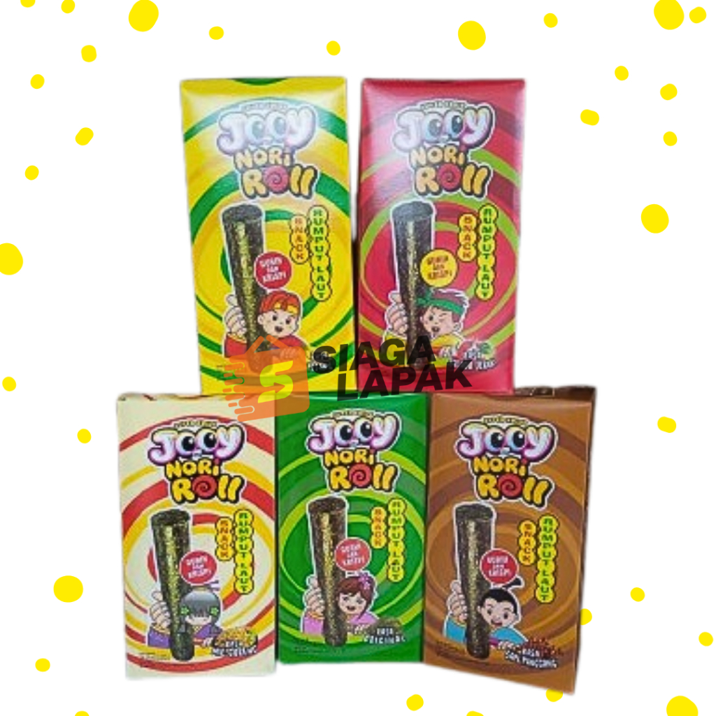 

Jooy Nori Roll 1 BOX ISI 12 Sachet Rumput Laut Norigo All Varian [BELI BANYAK LEBIH MURAH]