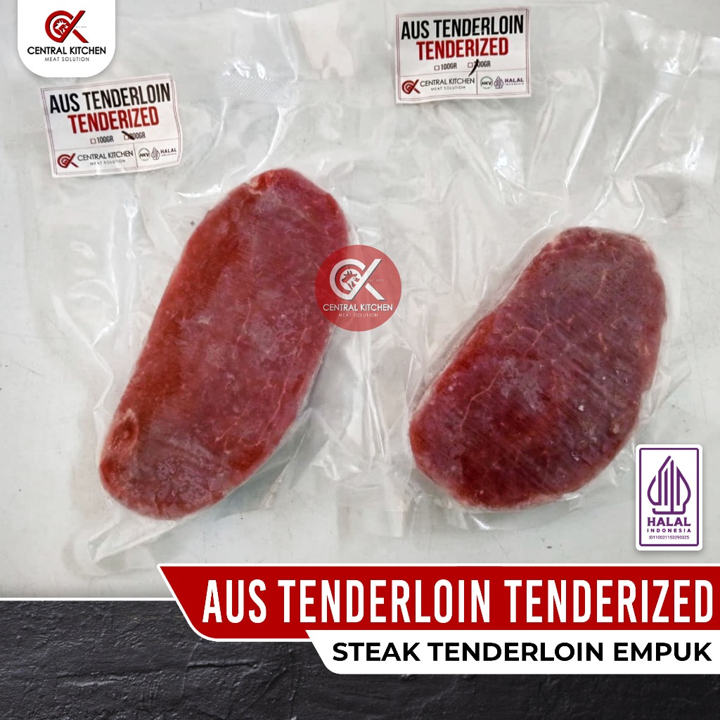 

Aus Tenderloin Tenderized Beef Steak | Daging Sapi Empuk Tenderloin Impor BUKAN MELTIK
