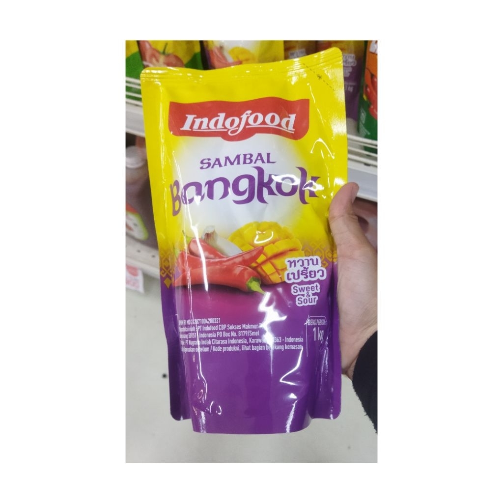 

INDOFOOD SAMBAL BANGKOK 1 KG ISI 2 PCS EXP AGUSTUS 2026