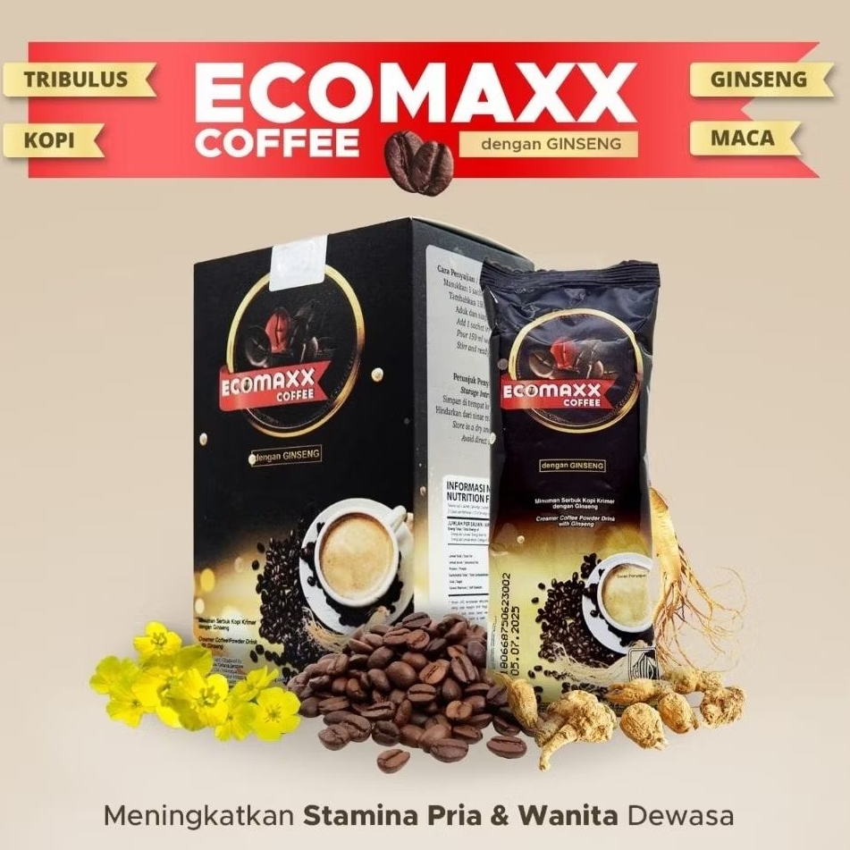 

Ecomaxx Coffee Perpaduan Kopi Dengan Gingseng