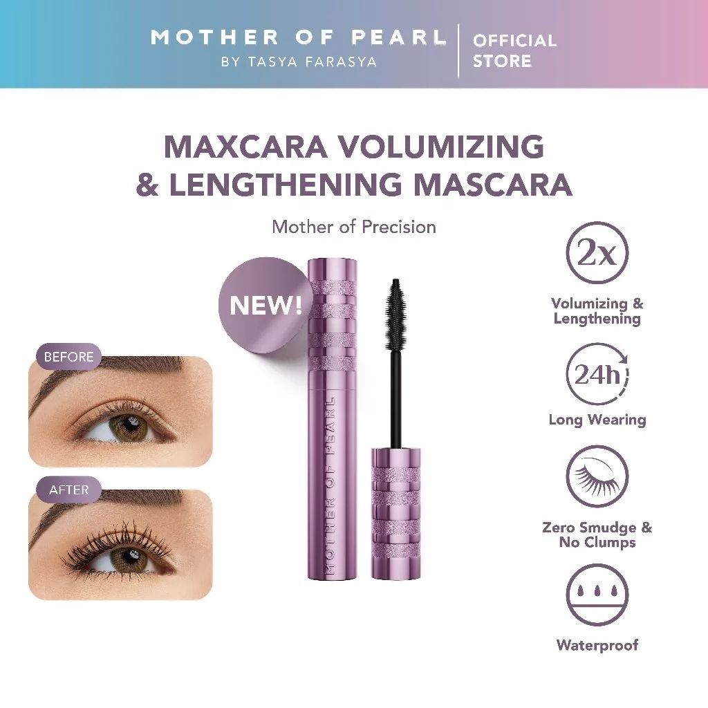 Mother of Pearl MaxCara Volumizing & Lengthening Mascara Mother of Pearl Beauty MaxCara Volumizing &