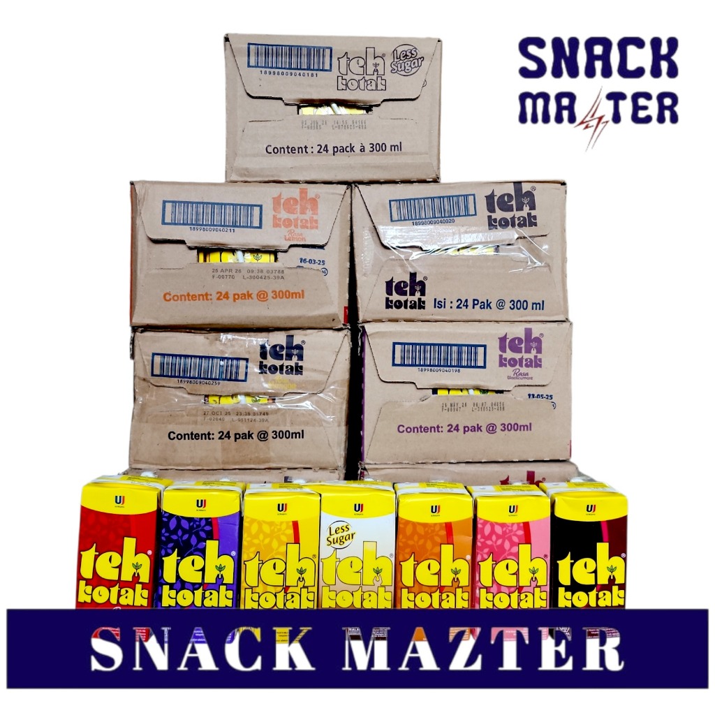

Teh Kotak KARTON - Netto 300 ml x 24 pcs
