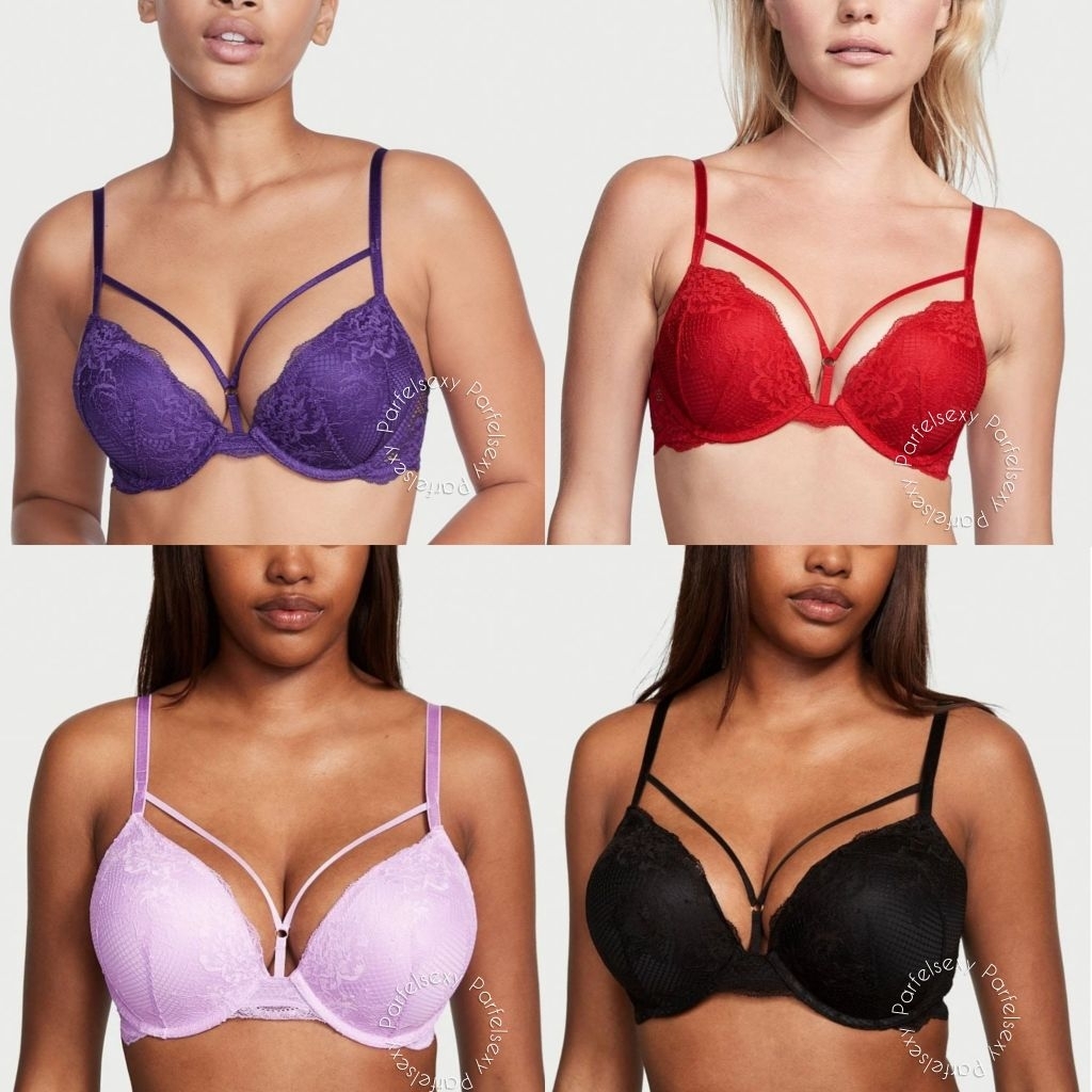Victoria Secret Bombshell Adds 2 Cup Bra Double Push Up Level 4 34C 34D 36C 36D 11210982 ( 11213978 