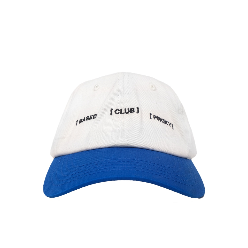 Based Club Element Topi Biru Putih Tulang