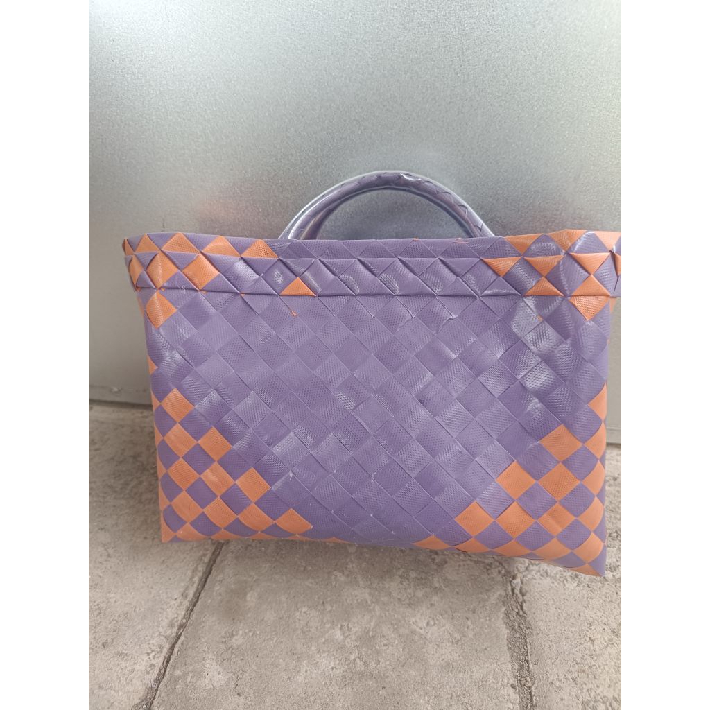 Tas Anyaman Berkat sedang Ukuran 26x13cmx19cm