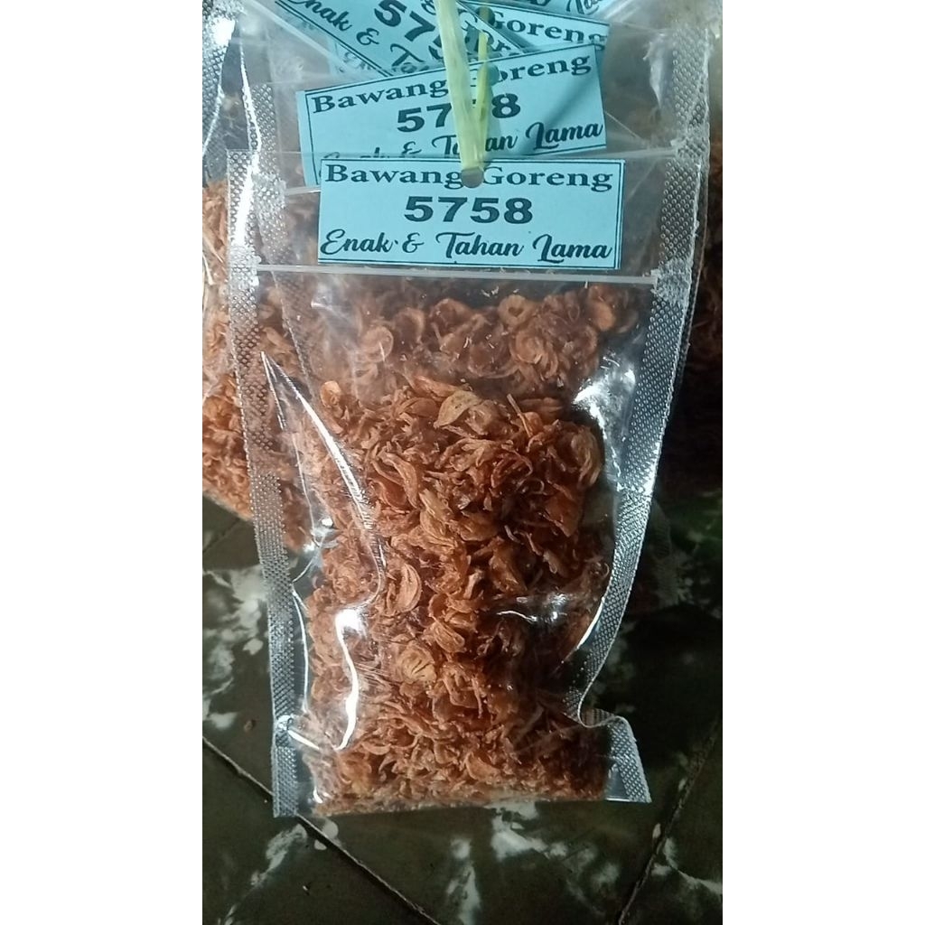 

Bawang goreng murni grat A