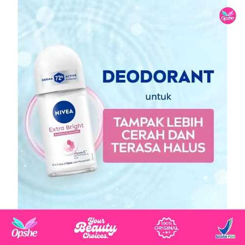 NIVEA Deodorant Extra Brightening Roll-On