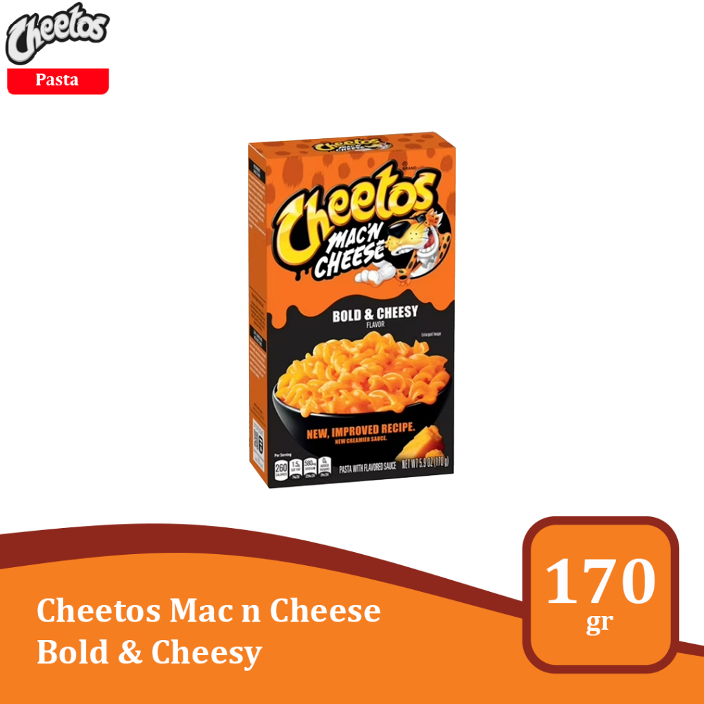 

Cheetos Macaroni & Cheese Bold & Cheesy Box 5.9 oz - Makanan Impor USA