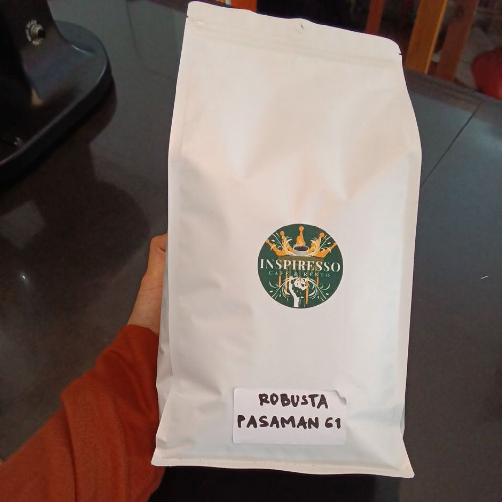 

Roasted Beans Robusta Pasaman G1 – Espresso