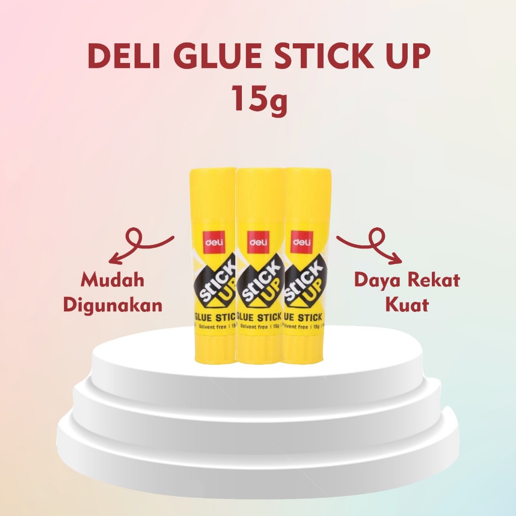

DELI GLUE STICK WHITE EA20110//Lem Stick Deli Super Kuat PVP / Lem Stick 20 Gr/Deli Lem Stik / Glue Stick Super Kuat 15 gr EA20110