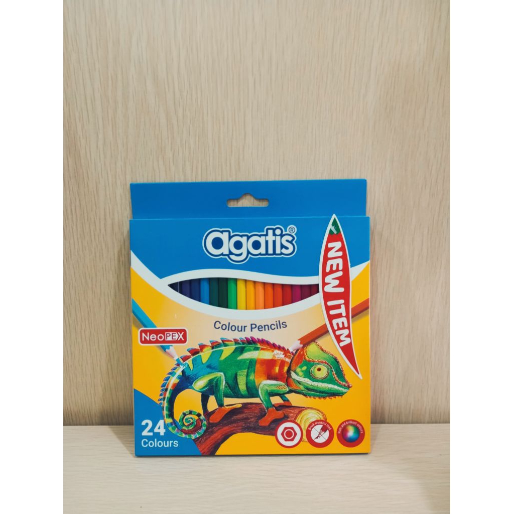 

(1 PCS) PENSIL WARNA 24W AGATIS