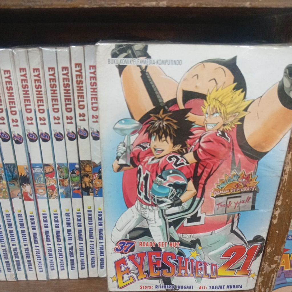 komik eyeshield21 no-1 set 37 tamat