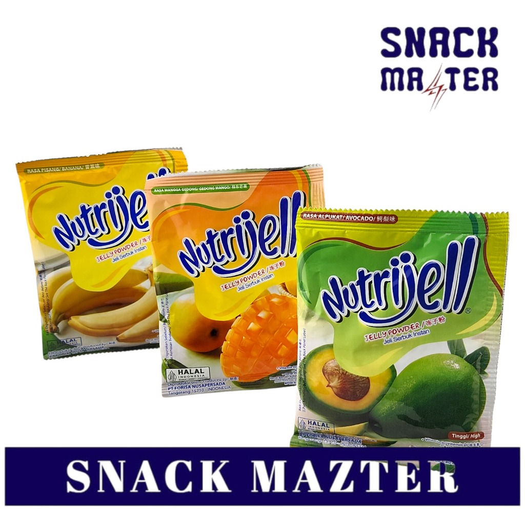 

Nutrijell Reguler - Netto 30gr