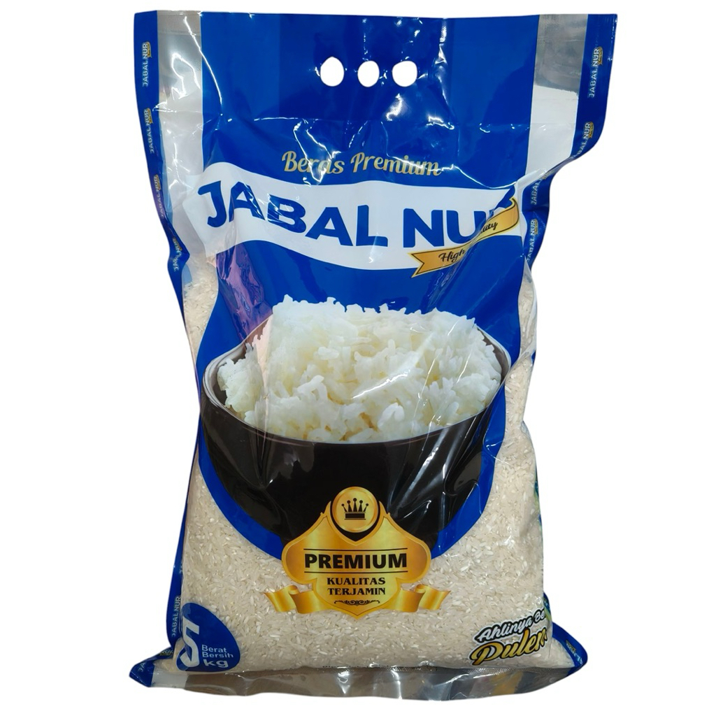 

Beras India Jabal Nur Premium Pulen 5 kg