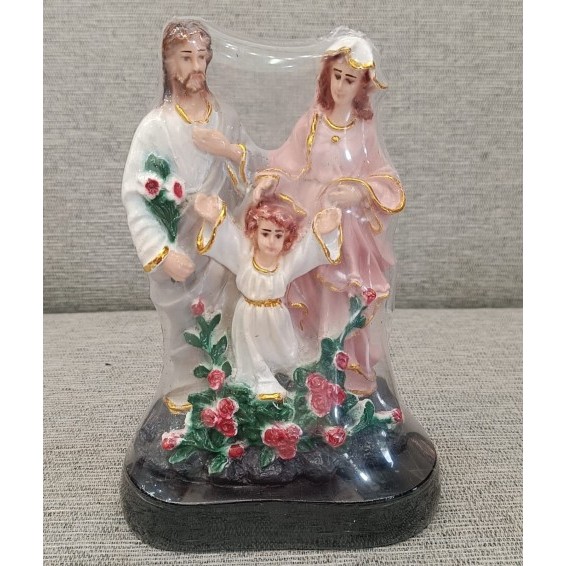 Yeraya Patung Keluarga Kudus Bunga 20cm patung keluarga yesus patung maria yesus dan yosef patung ke
