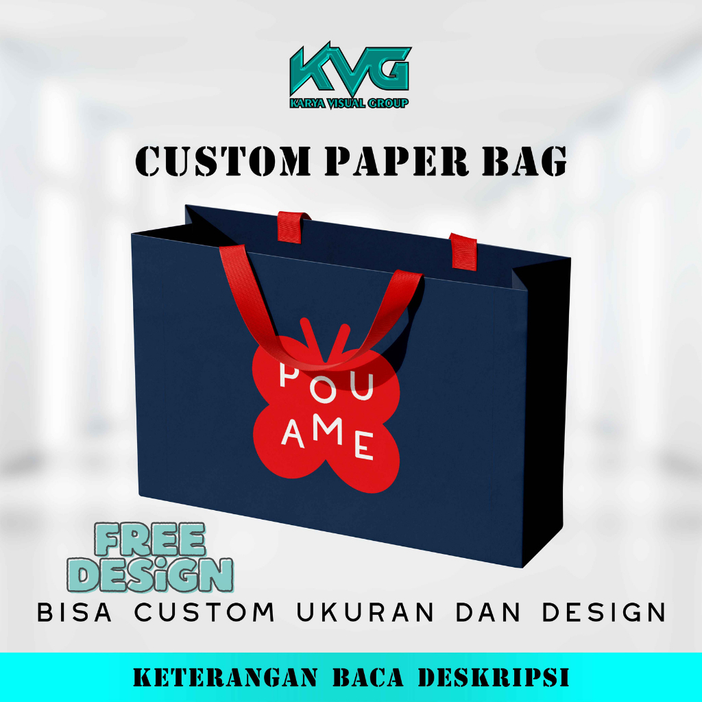 

Paper Bag Custom Design Dan Ukuran